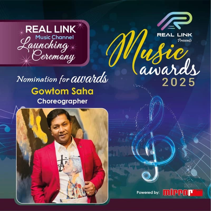 Nomination for Awards GOWTOM SAHA (Choreographer)
